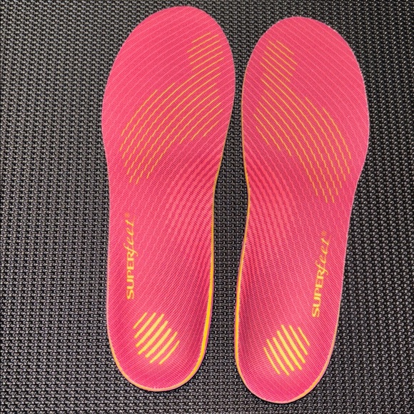Superfeet Women’s Comfort Run insoles Max Pink 6.5-8 C NIB - Picture 5 of 8